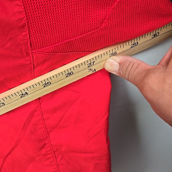 Rutgers Men's Scarlet Knights Red Black Windbreaker Shirt Nike Sz 3XL Golf Sport - Picture 9 of 10